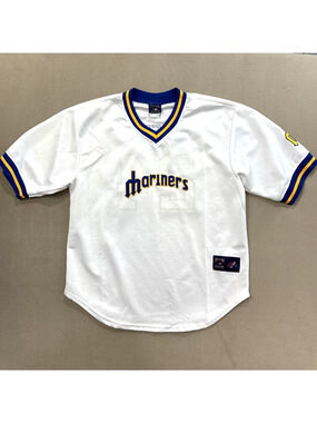 Majestic Ken Griffey Jr 24 Seattle Mariners Cooperstown Collection Jersey Sz 2XL